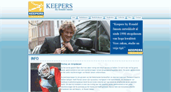Desktop Screenshot of keepersbyronaldjansen.nl